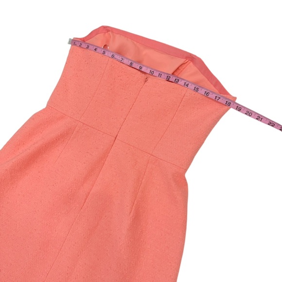 Carolina Herrera SZ 12 Embroidered Slub Cotton Mini Dress Resort 25’ Sunset NWT - Picture 8 of 16